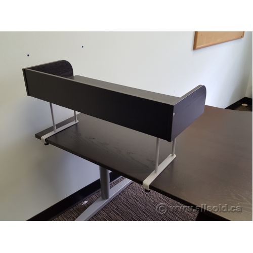 Espresso Desk Riser Shelf Clamp On Monitor Stand Allsold.ca Buy